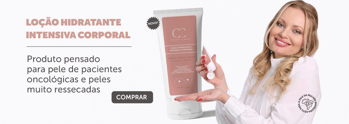 Loção Hidratante Intensiva Corporal - Produto pensado oncológicas e peles muito ressecadas